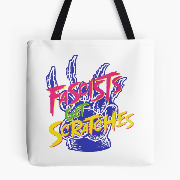 Item preview, FASCISTS GET SCRATCHES designed and sold by oddwonders.