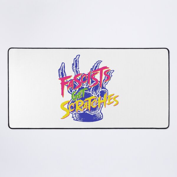 Item preview, FASCISTS GET SCRATCHES designed and sold by oddwonders.