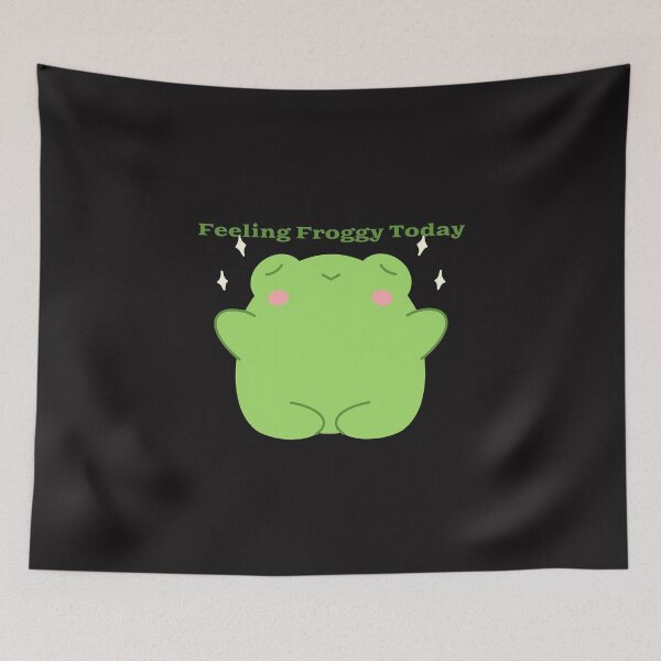 Item preview, Feeling Froggy Today Cute Frog designed and sold by Homelife3.