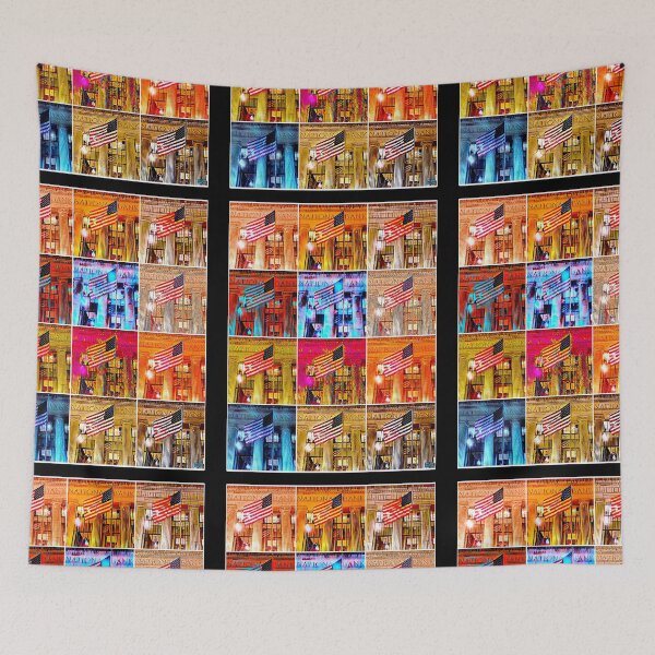 Item preview, U.S. Flag, National Bank - (Multi Grid) - ParTaFaTa designed and sold by Partafata Productions.