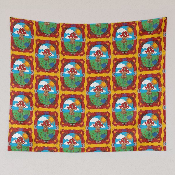 Item preview, Whimsical mushroom house designed and sold by dizzy-fox.