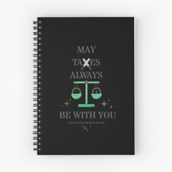 Item preview, May Taxes Always Be With You designed and sold by GOLDENGARDENART.