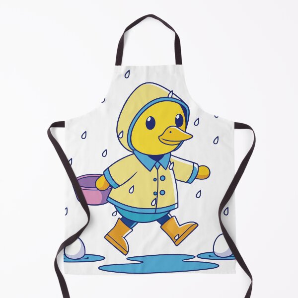 Item preview, Happy Duck in rain designed and sold by SuperAIstar.