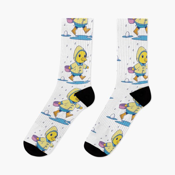 Item preview, Happy Duck in rain designed and sold by SuperAIstar.
