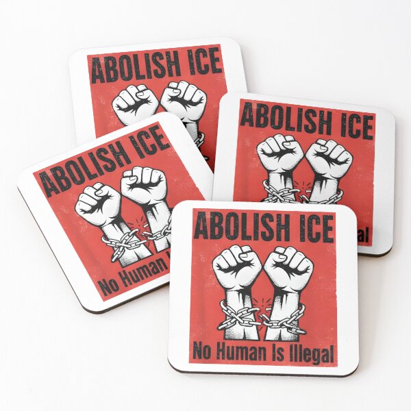 Item preview, Abolish ICE ‘No Human Is Illega designed and sold by Uglyandcute.