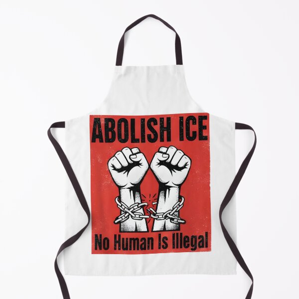 Item preview, Abolish ICE ‘No Human Is Illega designed and sold by Uglyandcute.