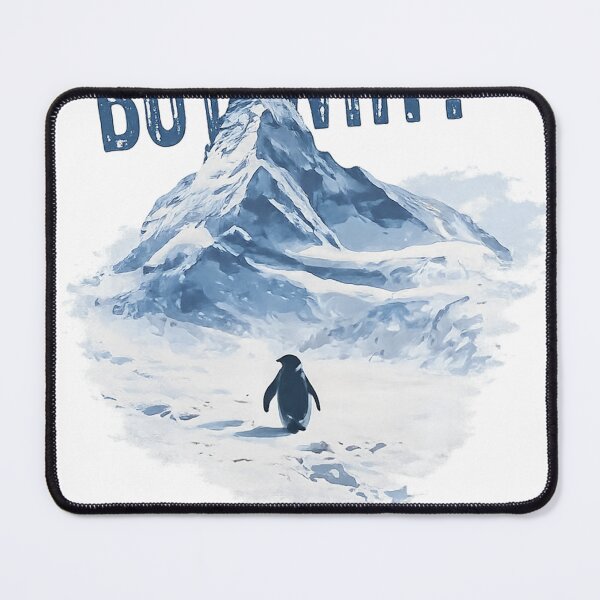 Item preview, But Why? – Penguin Facing the Mountain designed and sold by InnerOutDesigns.
