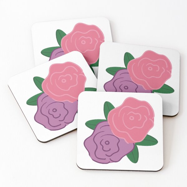 Item preview, Purple and Pink Flowers designed and sold by LaniRoseDesigns.