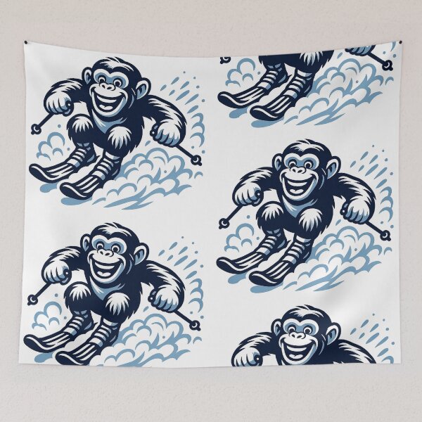 Item preview, Ski Monkey designed and sold by Mapsynergy.