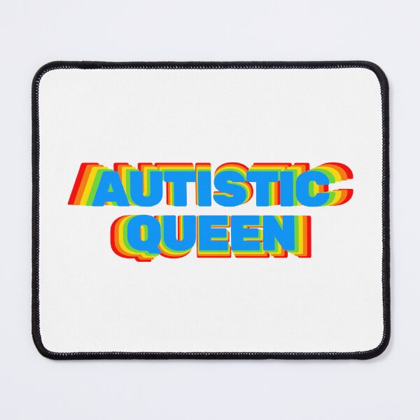 Item preview, Autistic Queen rainbow designed and sold by GeoGoose.