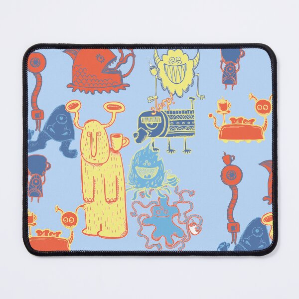 Item preview, Monsters Love Tea designed and sold by babblesdesign.