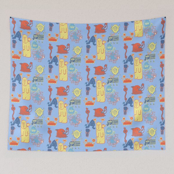 Item preview, Monsters Love Tea designed and sold by babblesdesign.