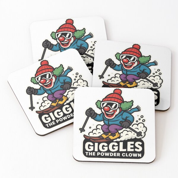 Item preview, Giggles the Powder Clown designed and sold by Mapsynergy.