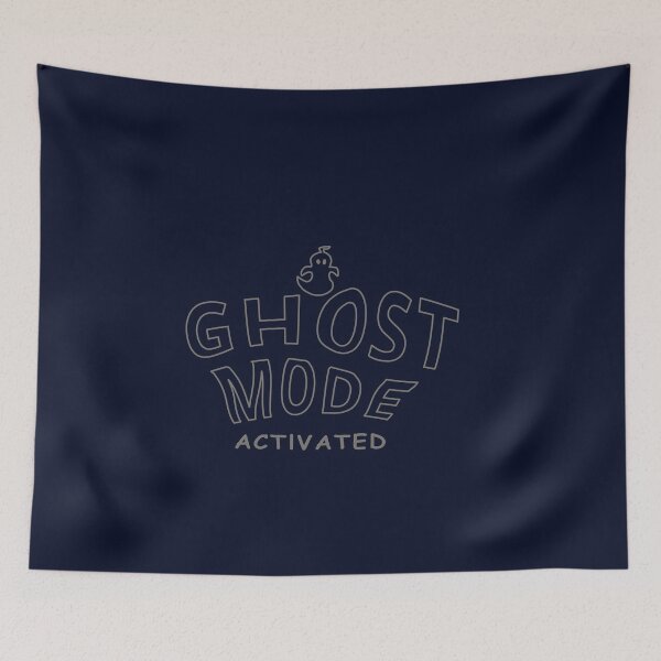 Item preview, Ghost Mode Activated - Minimal Design with Clean Typography designed and sold by unique art and design.