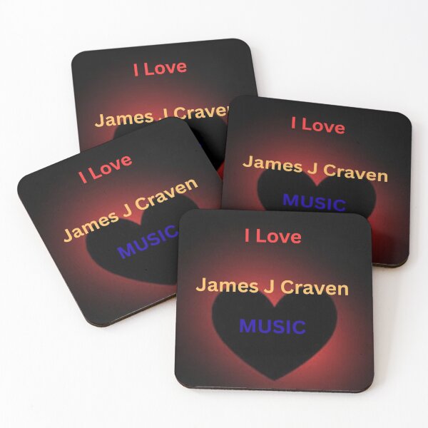 Item preview, I Love James J Craven Music  designed and sold by JAMESJCRAVEN.