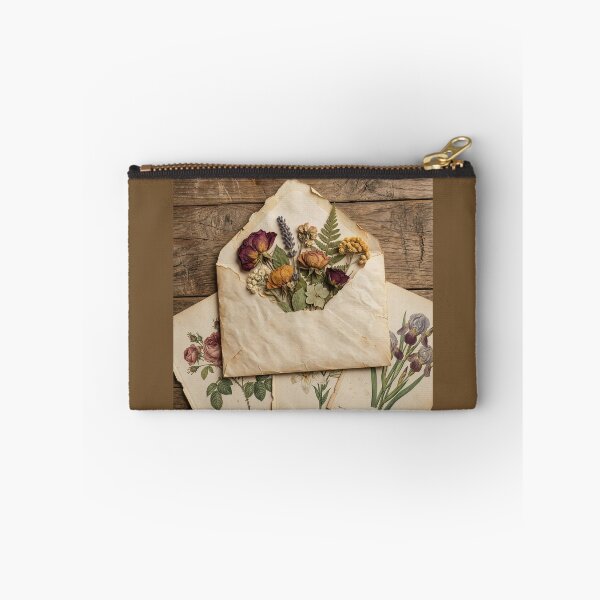 Item preview, Dried Flowers and Botanical Prints on Desk designed and sold by Tridentulus.
