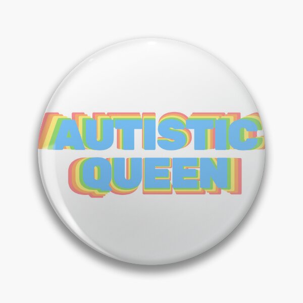 Item preview, Copy of Autistic Queen pastel rainbow designed and sold by GeoGoose.