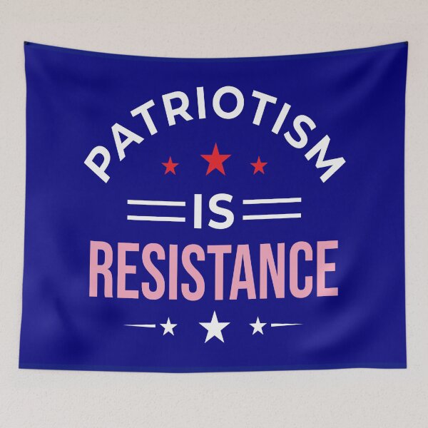 Item preview, Patriotism Is Resistance designed and sold by MysticOzzy.