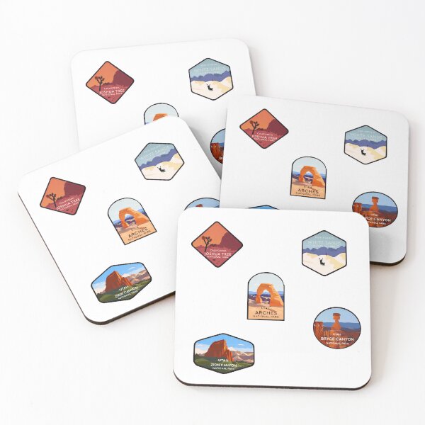 Item preview, National Park sticker pack designed and sold by lewiemac.