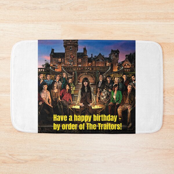 Item preview, Traitors Season 4 - Happy Birthday By Order of the Traitors designed and sold by JustforLaughs1.
