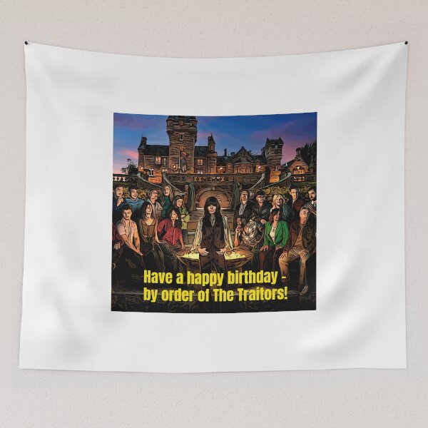 Item preview, Traitors Season 4 - Happy Birthday By Order of the Traitors designed and sold by JustforLaughs1.