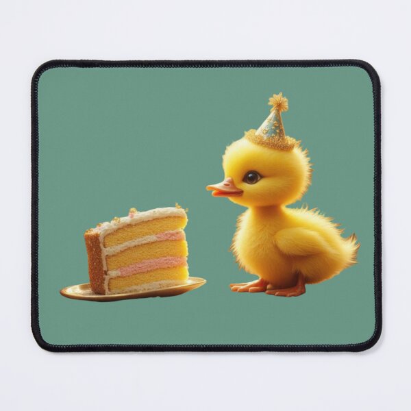 Item preview, Birthday Duck designed and sold by Whimsical Art by Angela.