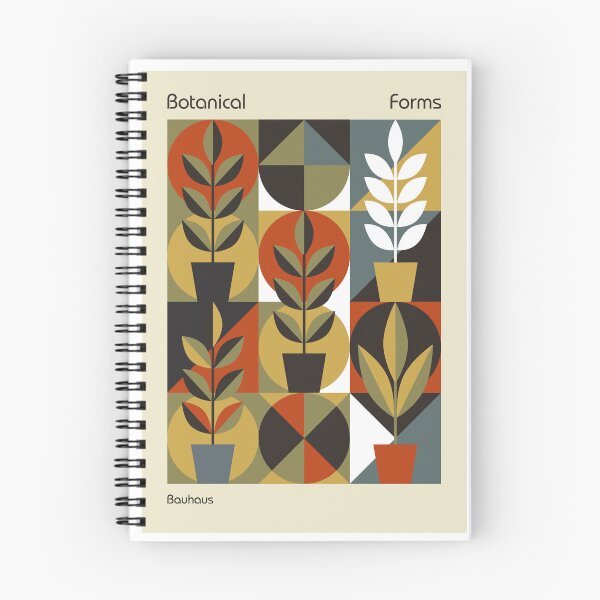 Item preview, Botanical Forms – Bauhaus Inspired Geometric Plant Poster designed and sold by BTNYBayCo.