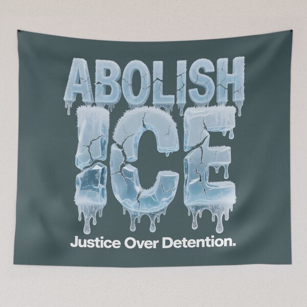 Item preview, Abolish ICE Justice Over Detention designed and sold by Uglyandcute.