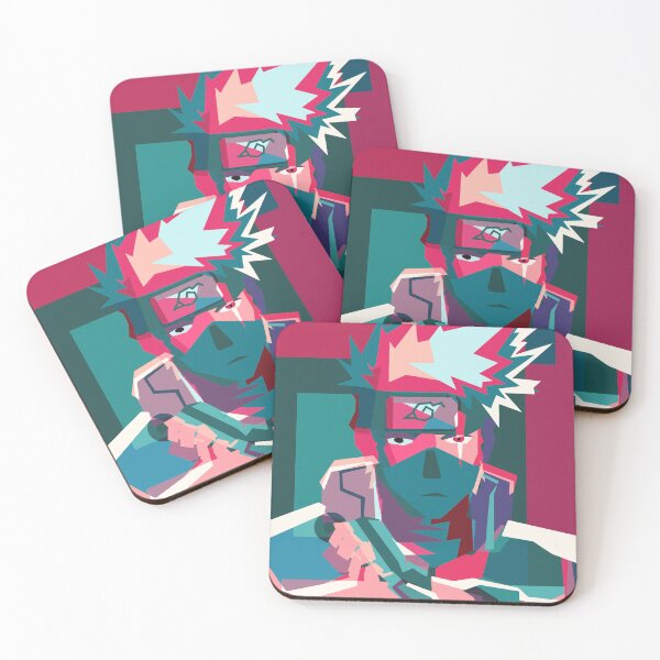 Item preview, Abstract Pop Art Kakashi Hatake designed and sold by JohnnyJudoka.