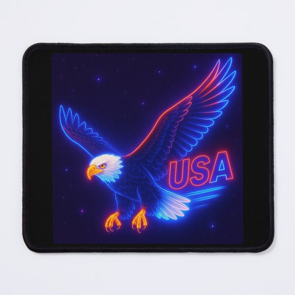 Item preview, Neon Flight of the Patriot designed and sold by Brickroad Dsigns.