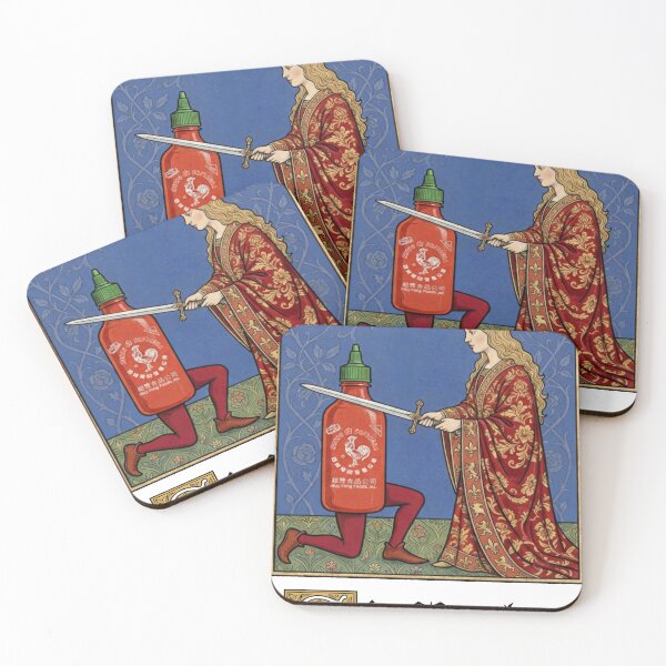 Item preview, Sir Racha Medieval Knighting Hot Sauce designed and sold by Arcaucil.