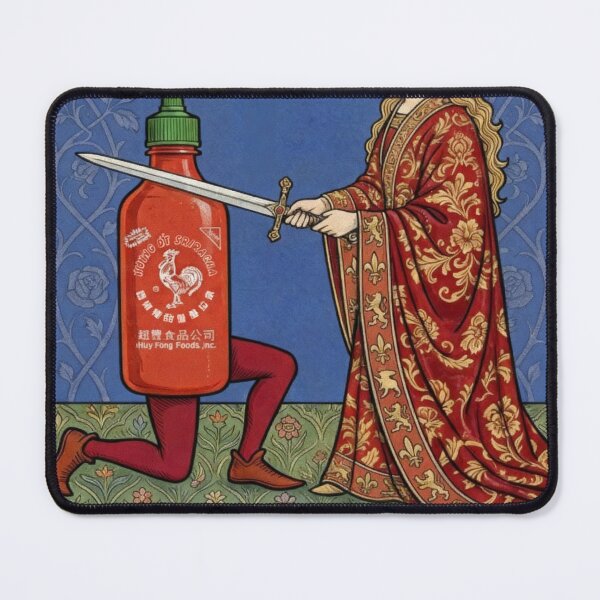 Item preview, Sir Racha Medieval Knighting Hot Sauce designed and sold by Arcaucil.