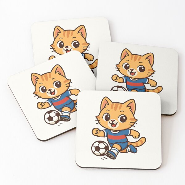 Item preview, Cute Soccer Cat designed and sold by HoopeStylee.