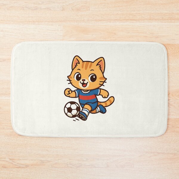 Item preview, Cute Soccer Cat designed and sold by HoopeStylee.