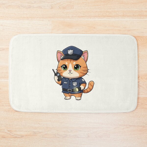 Item preview, Security Guard Cat designed and sold by HoopeStylee.