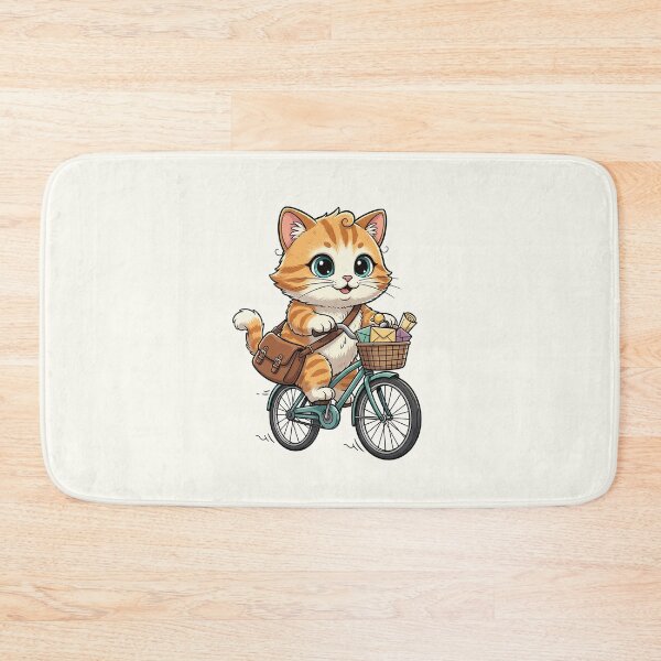 Item preview, Delivery Cat Illustration designed and sold by HoopeStylee.