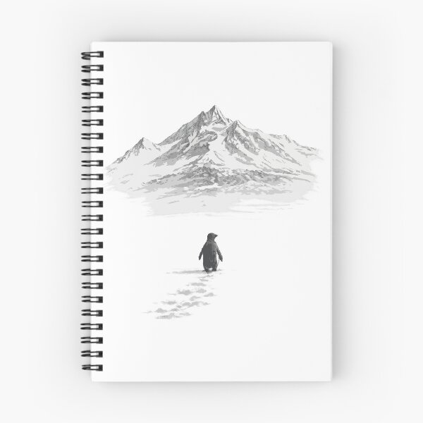 Item preview, But Why? – Nihilistic Penguin Meme | Existential Minimalist Art Print designed and sold by BrainBubbleArt.