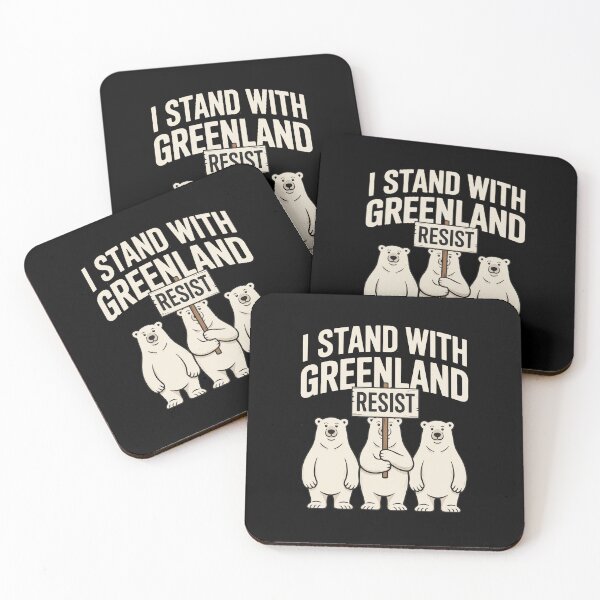 Item preview, Arctic Resistance: I Stand With Greenland Polar Bear Graphic designed and sold by  MOHAMED.