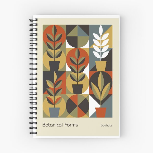 Item preview, Botanical Forms – Bauhaus Inspired Geometric Plant Poster (V. 2) designed and sold by BTNYBayCo.