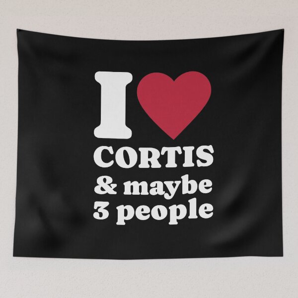 Item preview, I love CORTIS and maybe 3 people black designed and sold by Morcawork.
