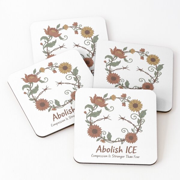 Item preview, Abolish ICE Compassion Is Stronger Than Fear designed and sold by Uglyandcute.