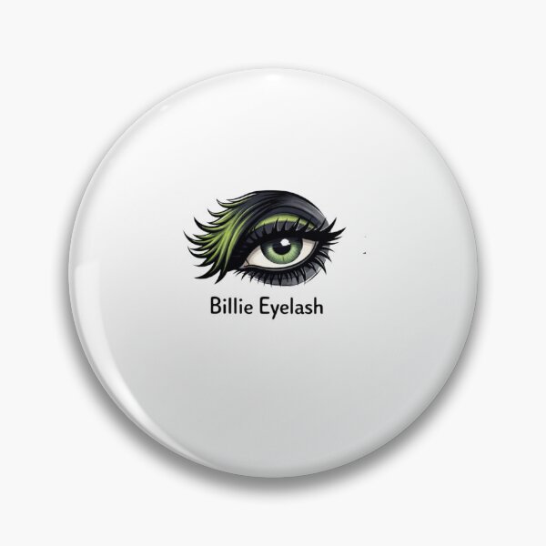 Item preview, Billie Eyelash | Funny Eye Pun Illustration designed and sold by SONandMOONcreationsAU.