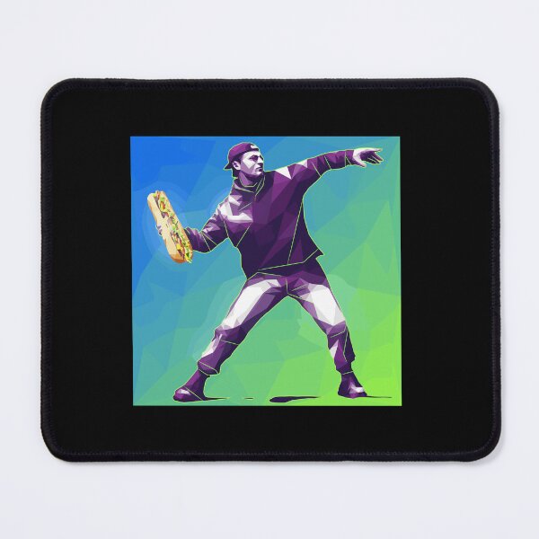 Item preview, Gourmet: The Sandwich Thrower Low Poly Art designed and sold by MOHAMED.