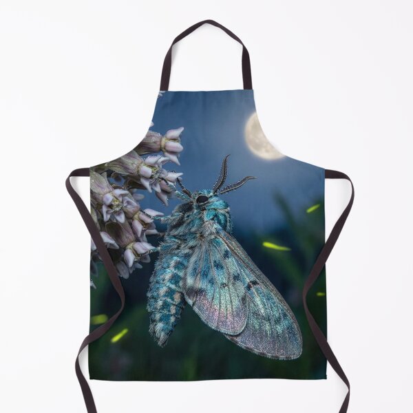 Item preview, Moth on a Milkweed in the Moonlight designed and sold by Tridentulus.