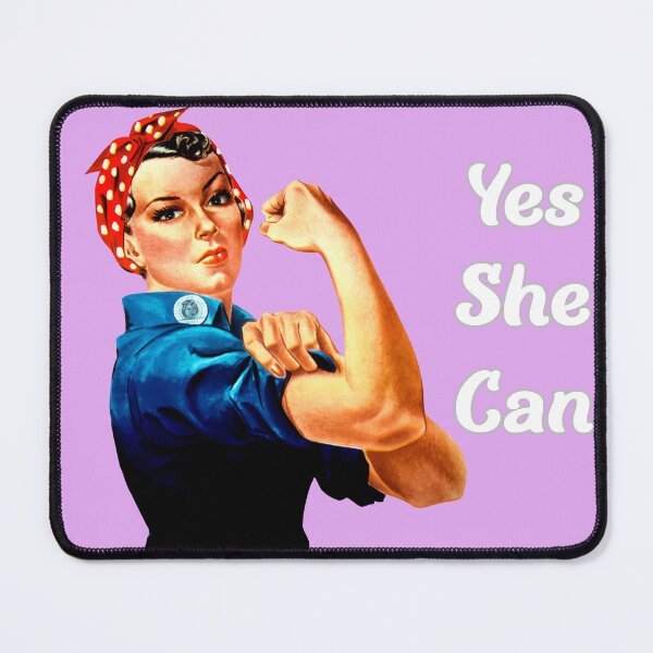 Item preview, Wartime Feminist Sticker designed and sold by ThornyBrook UK.
