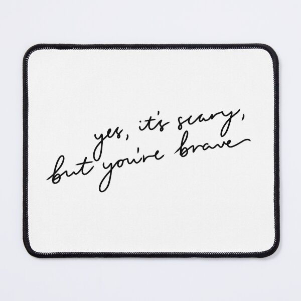 Item preview, Heated Rivalry Quote scary but you’re brave designed and sold by baranskini.