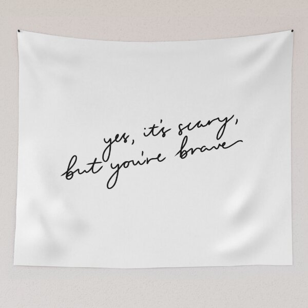 Item preview, Heated Rivalry Quote scary but you’re brave designed and sold by baranskini.