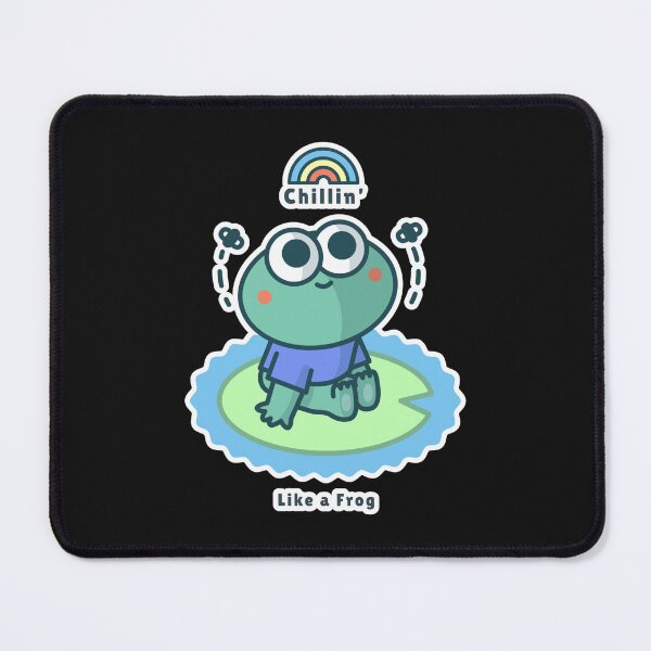 Item preview, Chill Frog On Lily Pad – Chillin Like a Frog designed and sold by Homelife3.