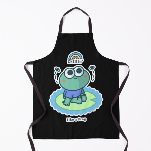 Item preview, Chill Frog On Lily Pad – Chillin Like a Frog designed and sold by Homelife3.