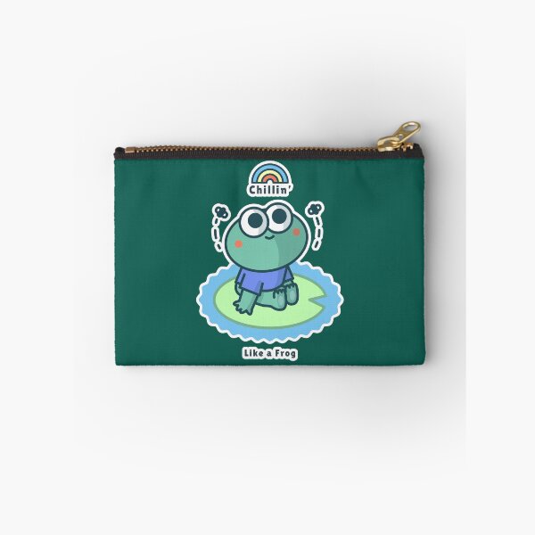 Item preview, Chill Frog On Lily Pad – Chillin Like a Frog designed and sold by Homelife3.